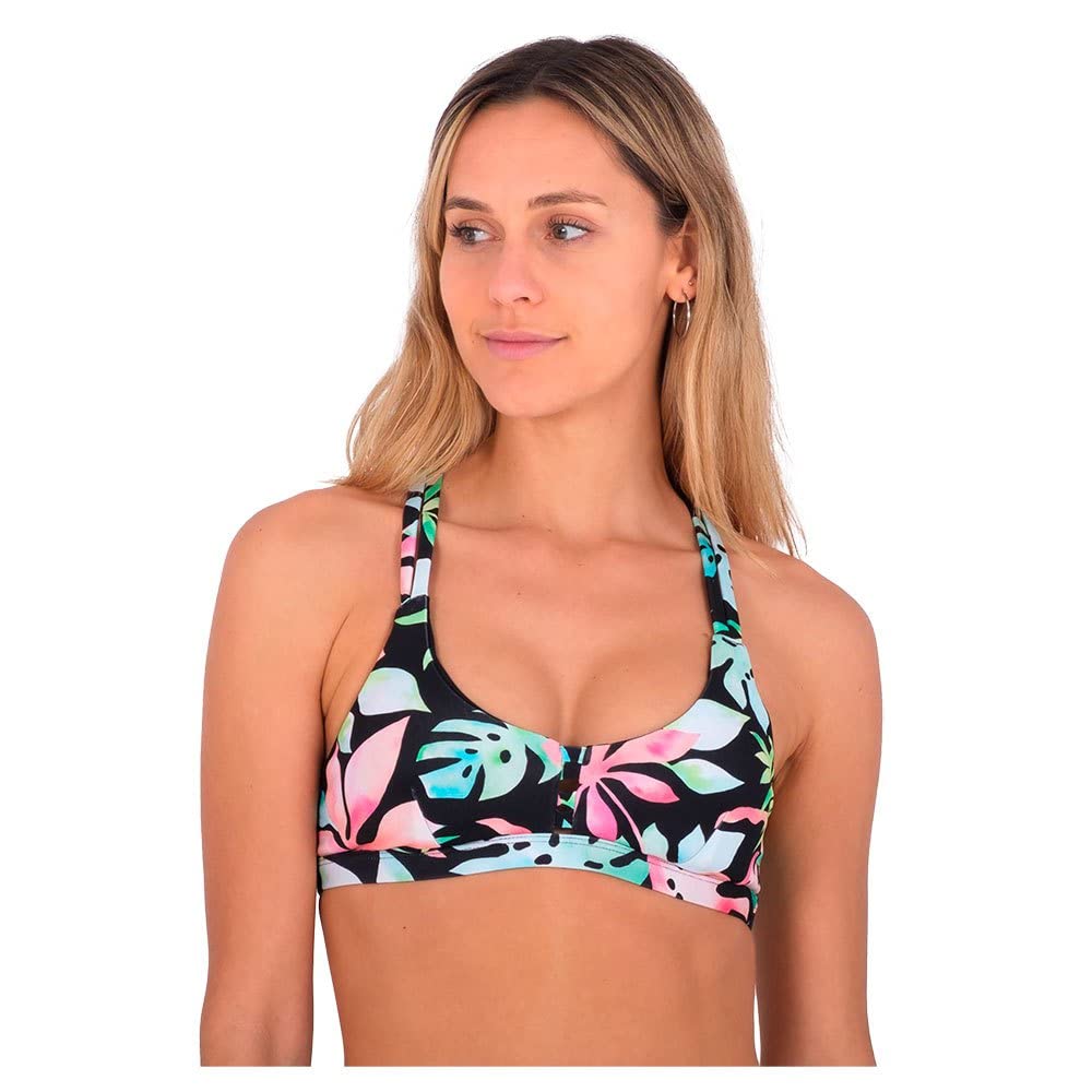 Hurley Max Tropix Scoop Top Top Bikini Donna