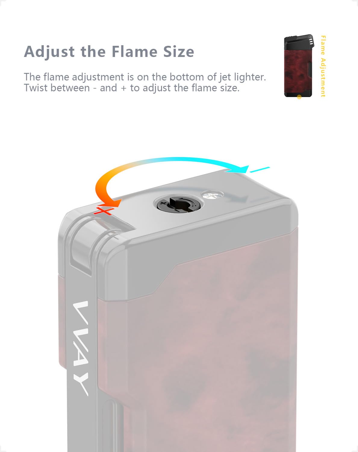 Pipe Lighter - Pipe Lighters for Smoking Tobacco Pipe, without Butane - Image 4