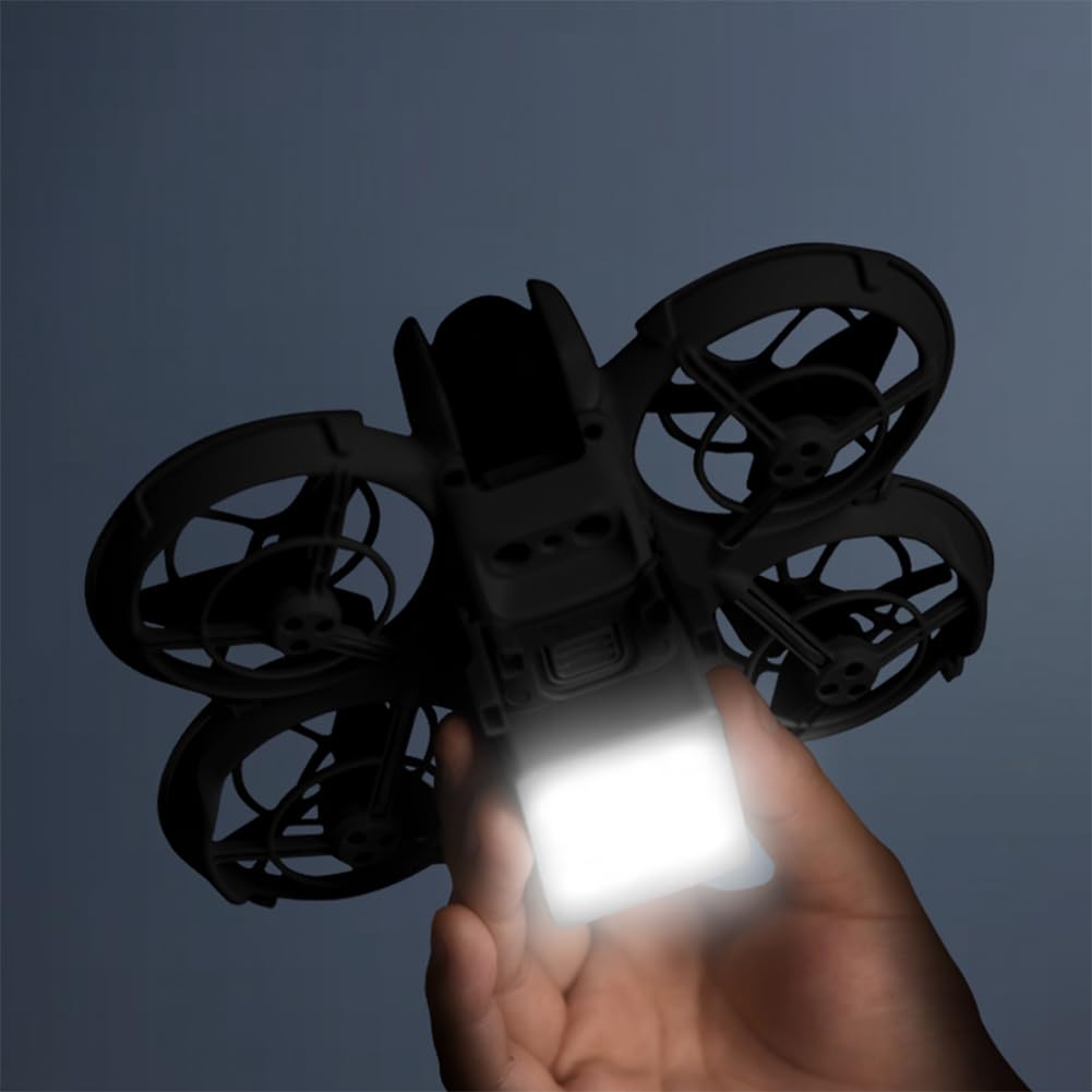 W przypadku akcesoriów DJI Neo ładowania nocnego statywu z lekkim wsparciem i ochroną baterii