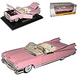 Fahrzeug ist ca 25 cm lang Maisto Cadilac Eldorado Biarritz Cabrio Pink 1959 1/18 Modell Auto