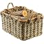 Kubu Grau Stoff Jute