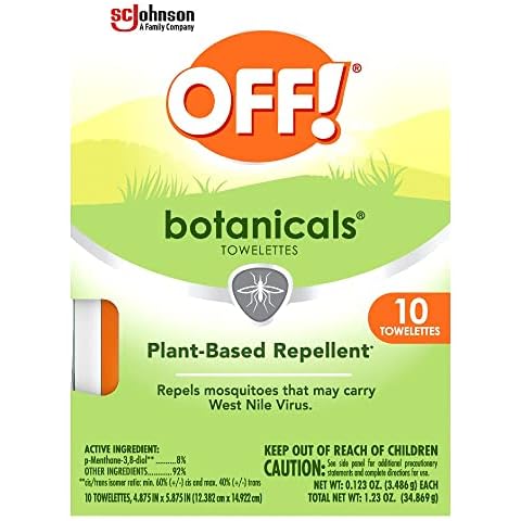 OFF! Botanicals Insect Repellent Wipes Cover
