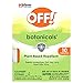 OFF! Botanicals Insect Repellent Wipes, Plant-Based Mosquito Repellent, 10 Count Individually Wrapped Wipes