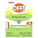 OFF! Botanicals Insect Repellent Wipes, Plant-Based Mosquito Repellent, 10 Count Individually Wrapped Wipes