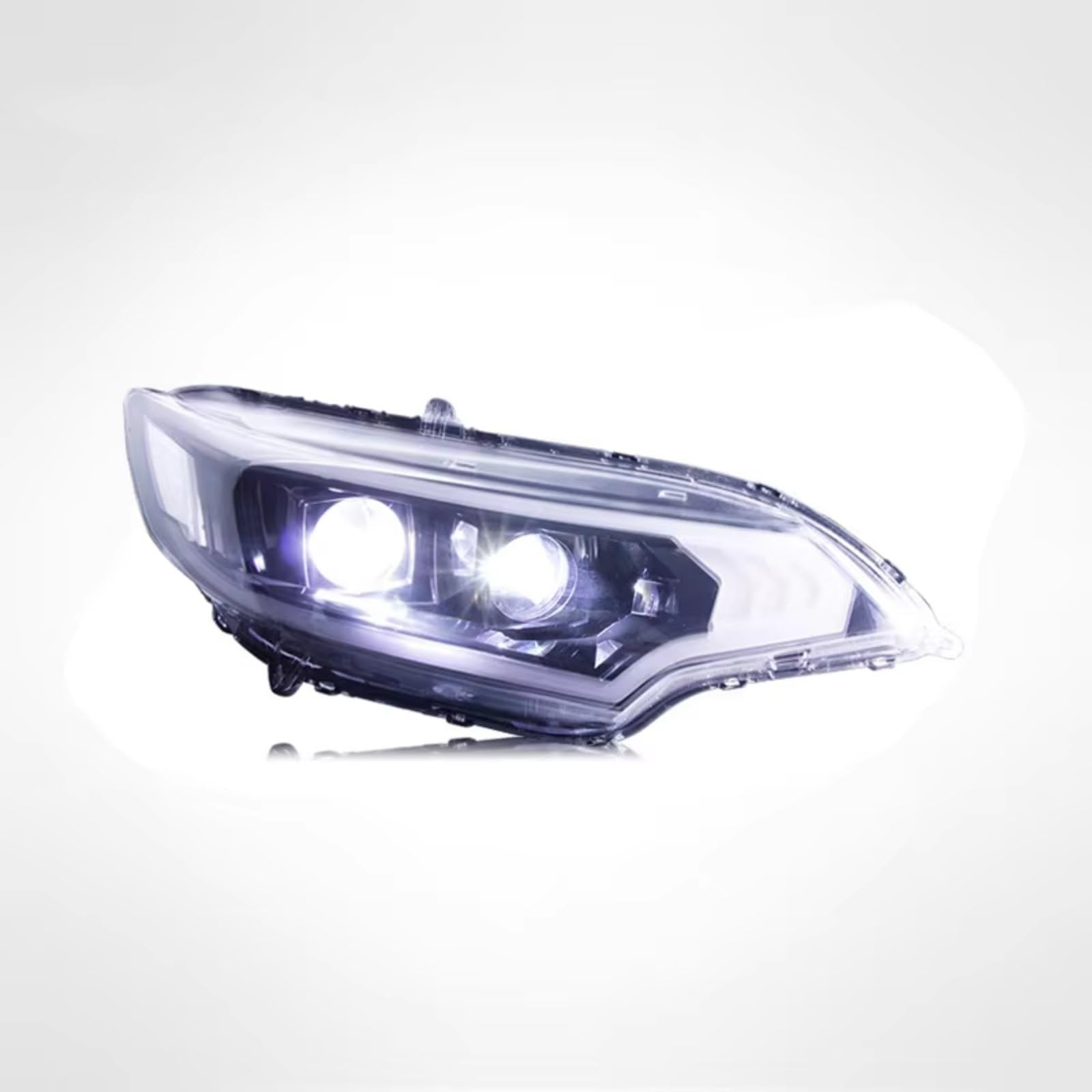 Faro Delantero Compatible Con Fit 2014 2015 2016 2017 2018 2019 2020 Conjuntos Faros Antiniebla DRL Luz Freno Intermitente Reparación Componentes Automóviles