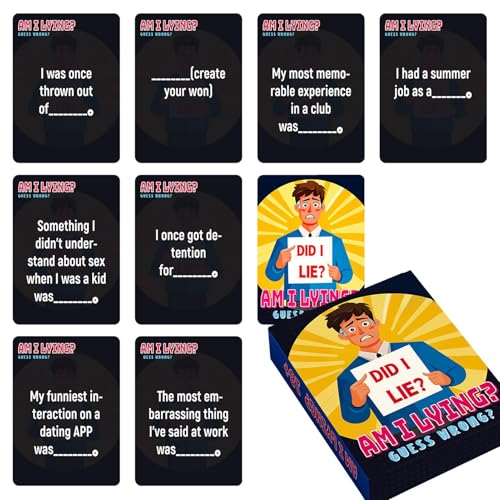 Genérico Juegos De Cartas Para Fiestas,¿Es Lo Que Yo Hombre Juego De Adivinanzas | Juego Interactivo para Reuniones Familiares, Eventos de Empresa, Cumpleaños y Fiestas