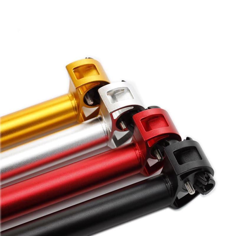 Seatpost for Brompton Offset 31.8mm 58cm (Black), Silver - Image 2