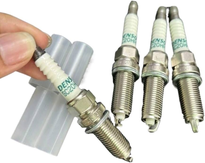 Ignition Plug 4pcs / Fit FOR TOYOTA PRIUS 90919-01253 Denso Spark Plugs 3417 SC20HR11 IRIDIUM