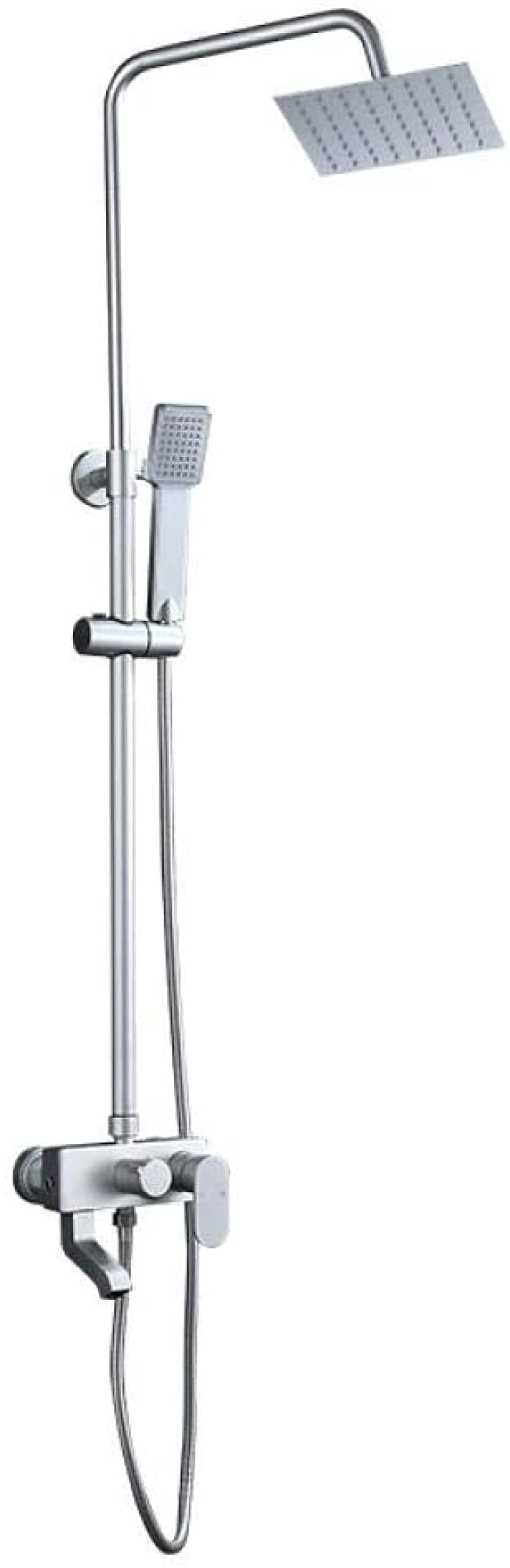 Douche à pluie et jet pour rafraîchir votre salle de bains familiale