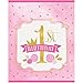 Produktbild Servietten zum 1. Geburtstag, für Mädchen, in Rosa und Gold Naschtüte 9" x 7.5" Rosa, Gold