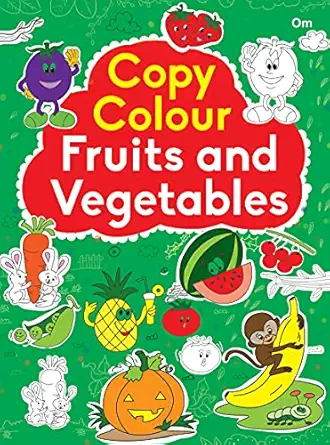 COPY COLOUR FRUITS AND VEGETABLES
