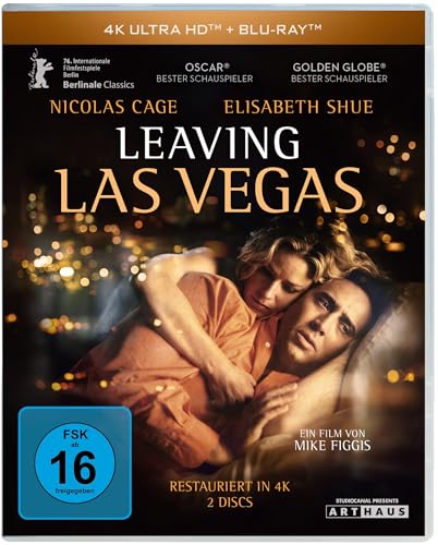 Bild: Leaving Las Vegas (4K-UHD+Blu-ray) f�r 34,99 EUR bei amazon.de