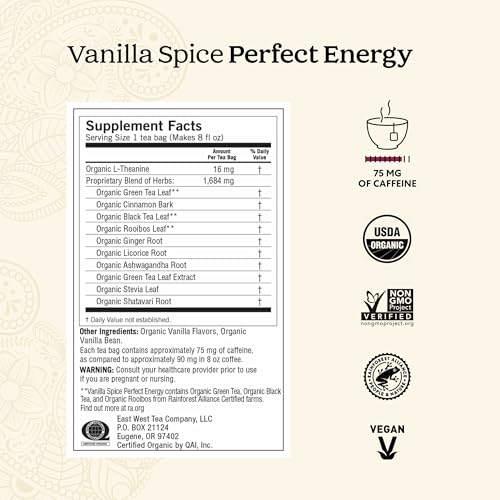 Yogi Vanilla Spice Perfect Energy Tea