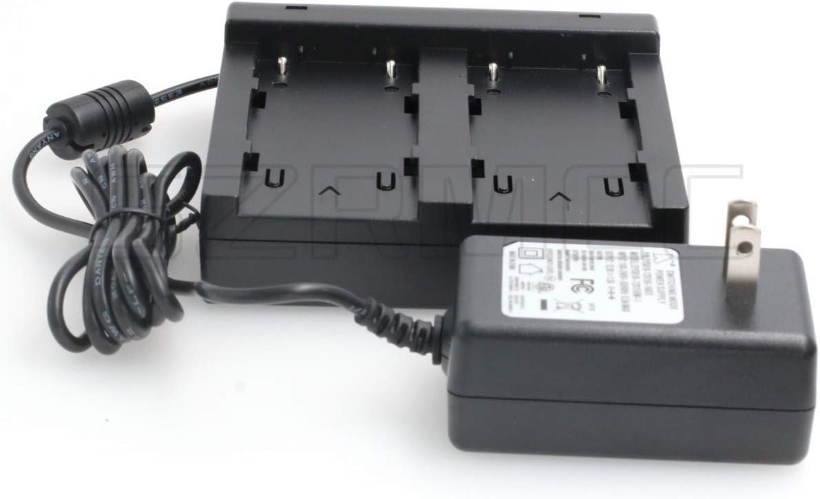 SZRMCC BC-30D Trimble 54344 Dual Battery Charger for Trimble 5700 5800 R8 R7 TSC1 GPS GNSS
