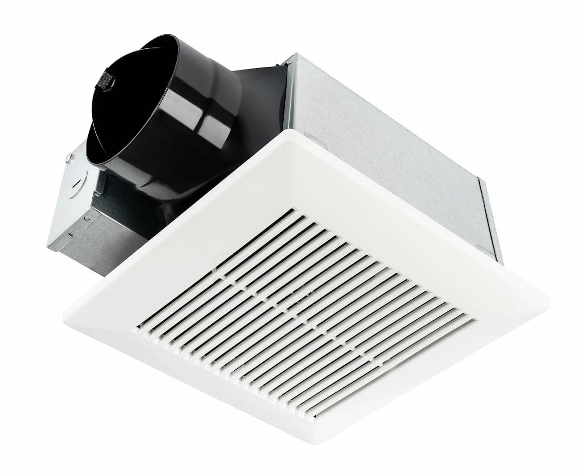 パナソニック　NNCF21215LE9 Panasonic Ecovent Ceiling/Wall Mount Bathroom Exhaust Fan, 70-90