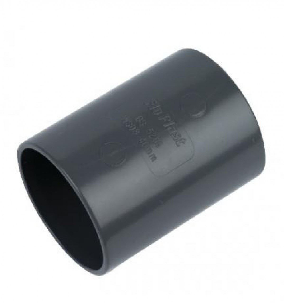Floplast WS07GR 32mm (36mm) ABS Solvent Weld Waste System Coupling - Grey