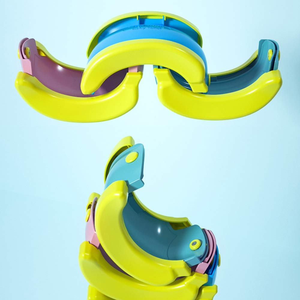 Orinal plegable para bebé, orinal de viaje para entrenamiento, orinal portátil para bebé, orinal para niños, asiento de entrenamiento para inodoro de viaje para niños(3-Pack)