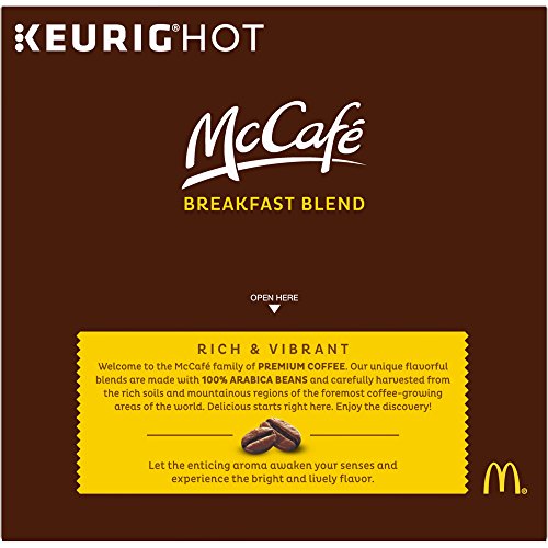 Image of McCafe Breakfast Blend Keurig K Cup Coffee Pods (18 Count)