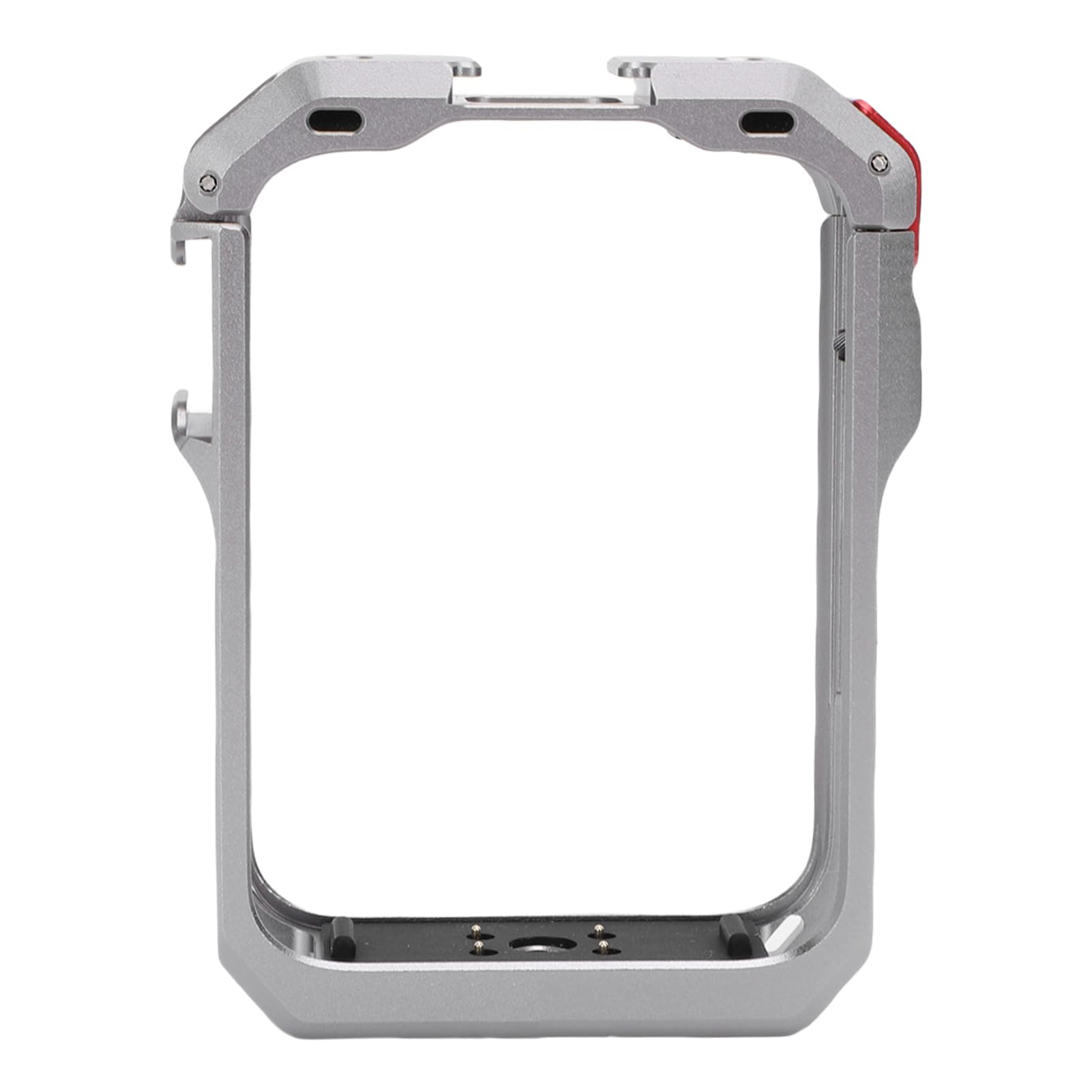 Fabater Cadre de Protection de Cage de Caméra, Boîtier de Caméra en Métal Durable avec Sabot Froid et Ports à Vis, pour Vloggers et Créateurs de Contenu (Grey)