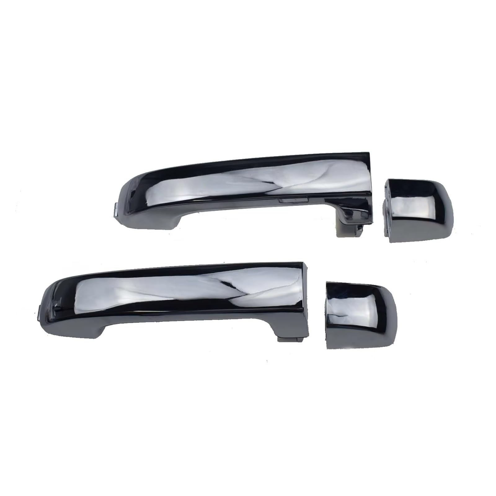 Eshgtuo Rear X 2 Interior Door Handle Replacement Front Rear Left Right Outside Door Handles For Hyundai For Ix55 For Veracruz 2007-2012 826513J010 Interior Door Pull Handle Trim(Rear X 2)