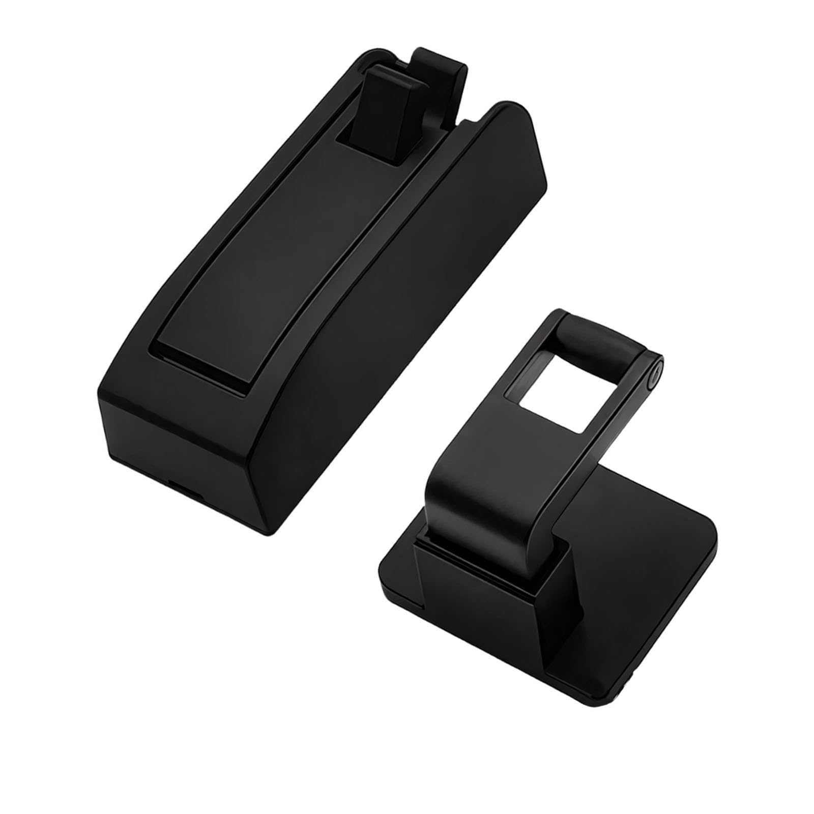 Alloneslife Black Door Stopper Featuring Anti Collision Pad And Simple Setup Ideal For Tiny Homes And Apartments Offices Door Buffer