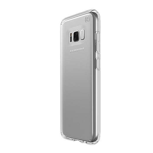 Speck Products Presidio Clear Cell Phone Case for Samsung Galaxy S8 Plus ONLY - Clear/Clear