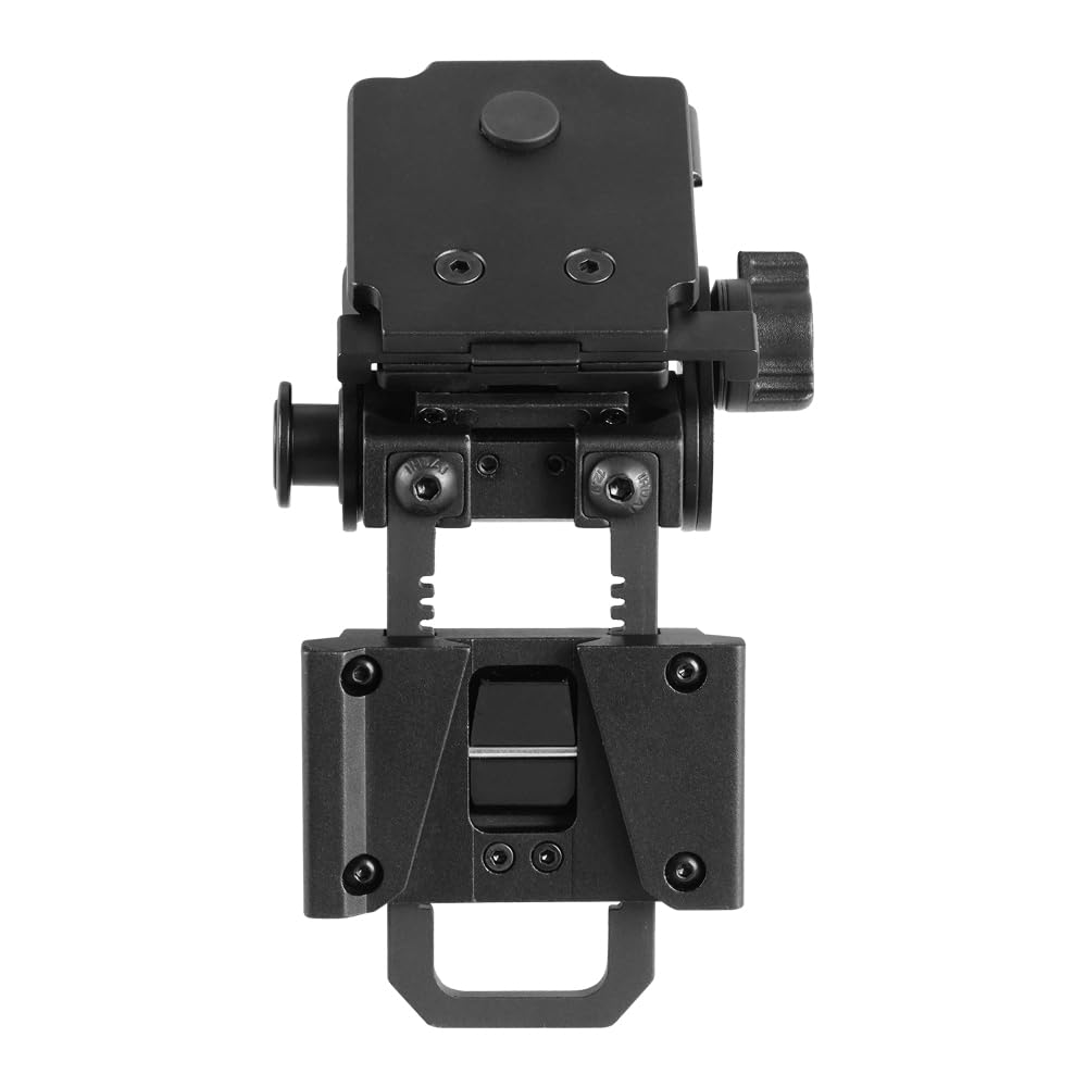 Nightfox Soporte de casco N247 para sistemas de cola de milano, aluminio, totalmente ajustable, compatible con Prowl, Swift 2 y otros NVG