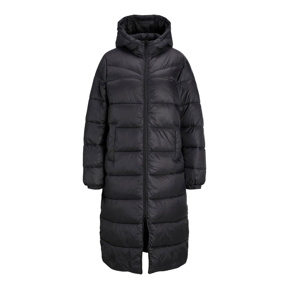 JJXX Jack and Jones Bestseller A/S Women's Jxnora OTW Sn Lightweight Long Jacket, Schwarz, L