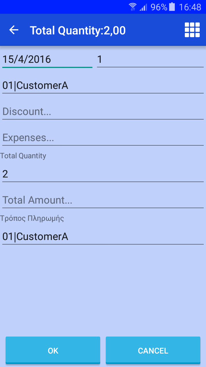 ScanInOne Barcode scanner, business for Android