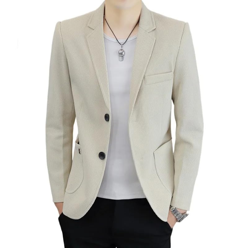 Solid Color Business Suit Slim Top Jacket Korean Version of The Gown Casual Blazer3