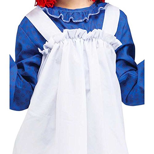 Disfraz Raggedy Ann para Niñas, Talla M miniatura 3