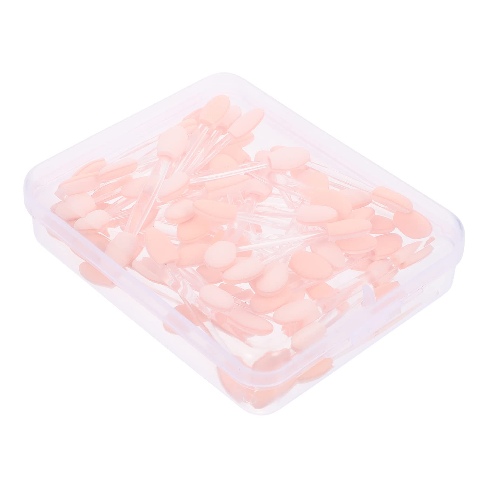 FOMIYES Eyeshadow Makeup Accessories 50pcs Disposable Latex Sponge Makeup Applicators for Women