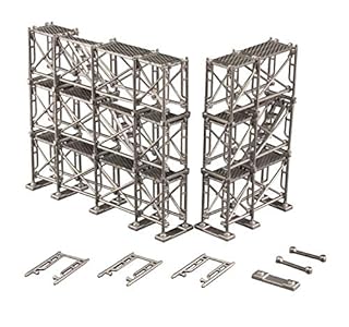 ピーエムオフィスエー 足場 全高約75mm 1/64-1/100スケール プラモデル PP091