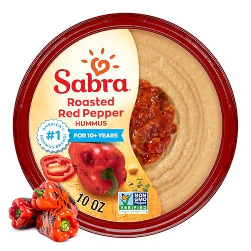 Sabra Roasted Red Pepper Hummus, 10 Oz Tub