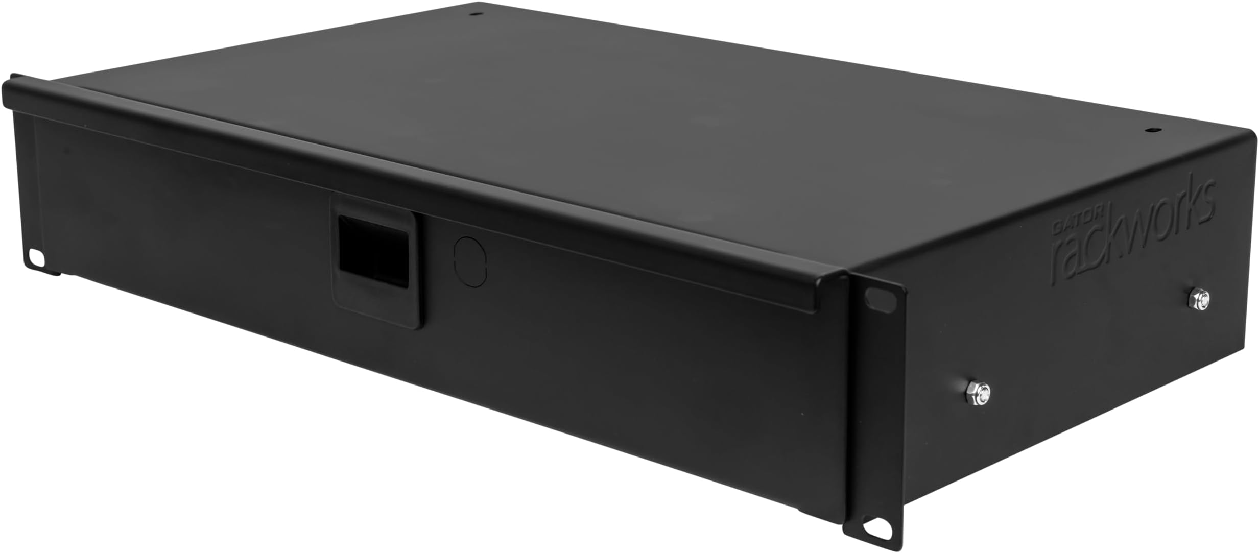 Gator Rackworks Shallow 2U Rack Mount Drawer with Lock, 10" Deep (GRW-DRWSH2)