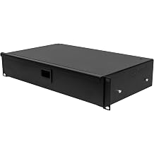 Gator Rackworks Shallow 2U Rack Mount Drawer with Lock, 10" Deep GRW-DRWSH2