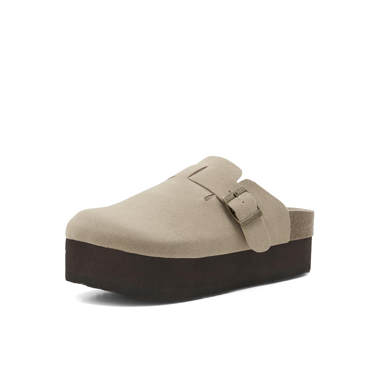 The Amalfi Suede Cork Clog