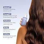 Coco & Eve Boost Therapy Tripeptide Hair Density Serum. For Thicker, Fuller Hair. Anti-Hair Loss & Shedding, Lightweight Scalp Treatment with Biotin & Caffeine for Volume & Restoration (2.03 Fl Oz) - Image 4