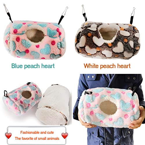 Image of Litewoo Sugar Glider Sleeping Pouch Small Animal Hammock Bed Nest, Pink