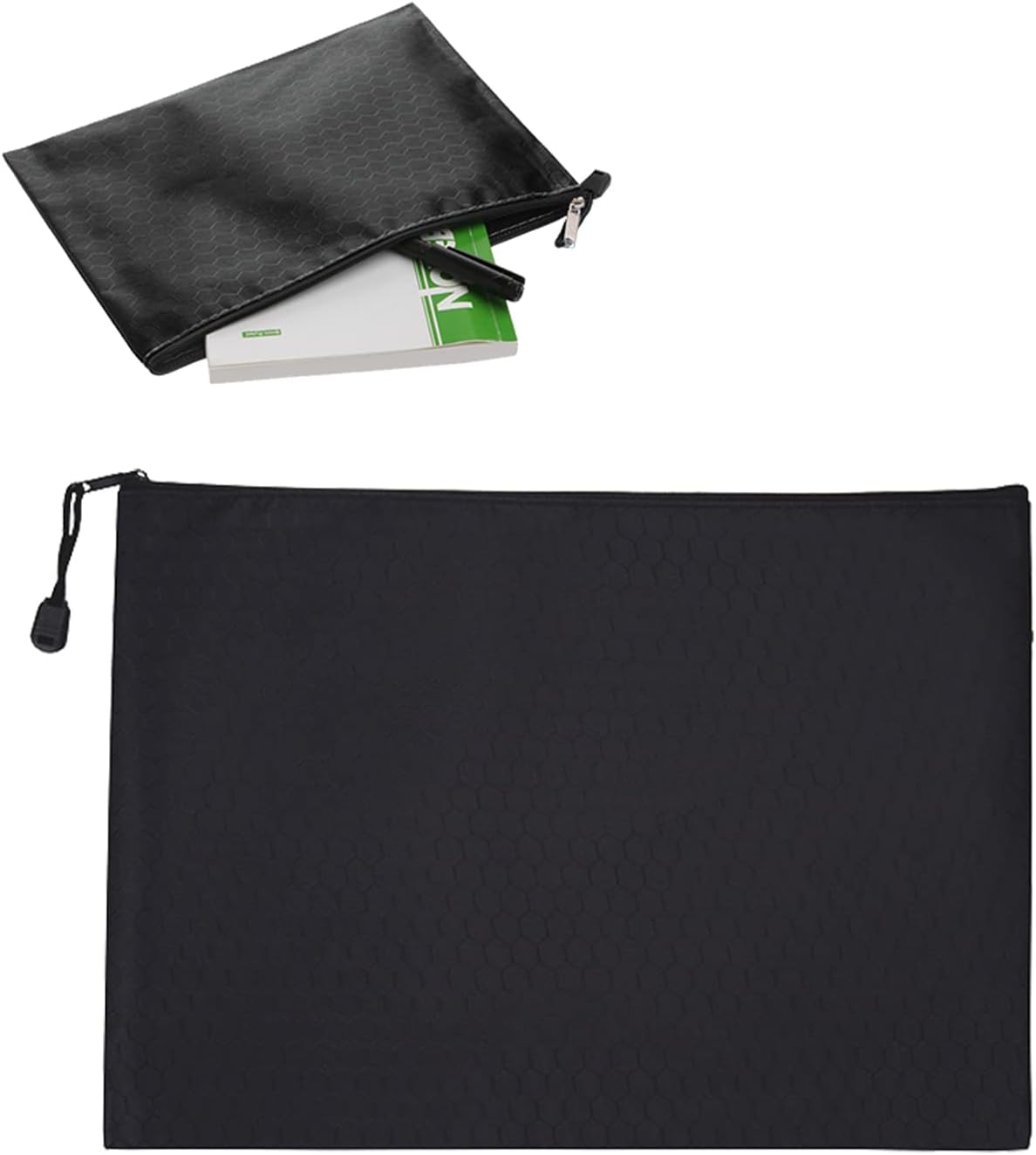Geldtaschen Banktasche, 4 Stück Banktaschen aus Kunstleder, Banktasche
