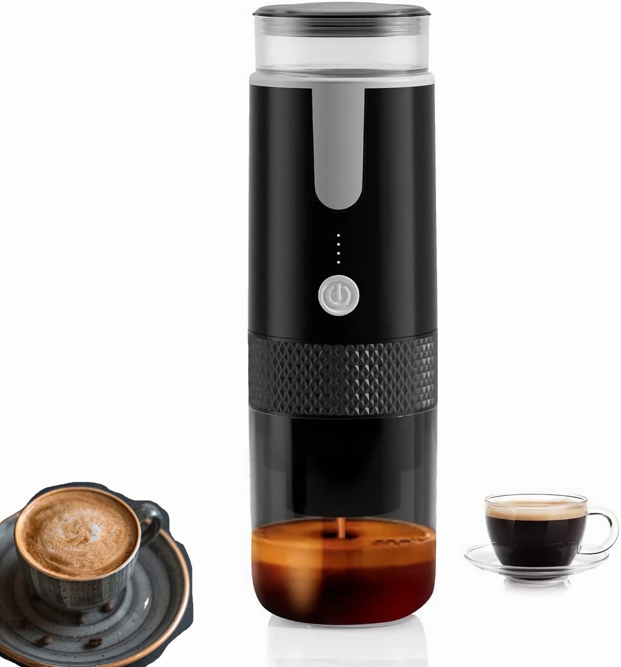 Portable Electronic Coffee Maker, Rechargeable Espresso Machine, Mini