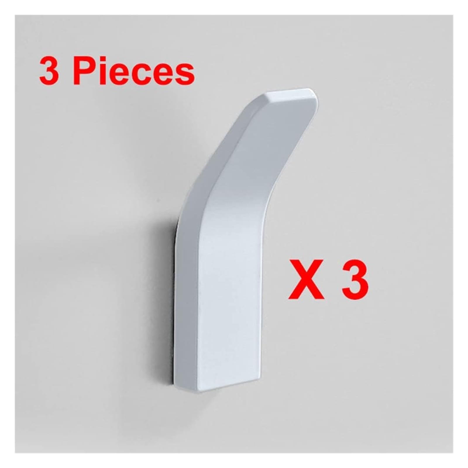Büro-Wand-Kleider- und Hut-Haken, 3–20 Stück Haken for Bad, Badezimmer, Bademantel, Mantel, Kleidung, Handtuch, Wand, selbstklebend, klebrig, Aufbewahrungsgeräte for Zuhause und Küche, Hängeregal, sch