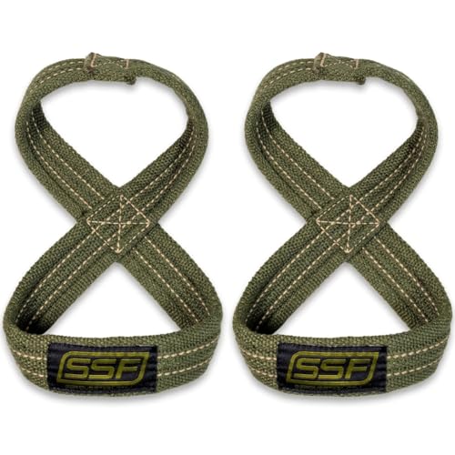 Image of SERIOUS STEEL FITNESS Figure 8 Deadlift Straps