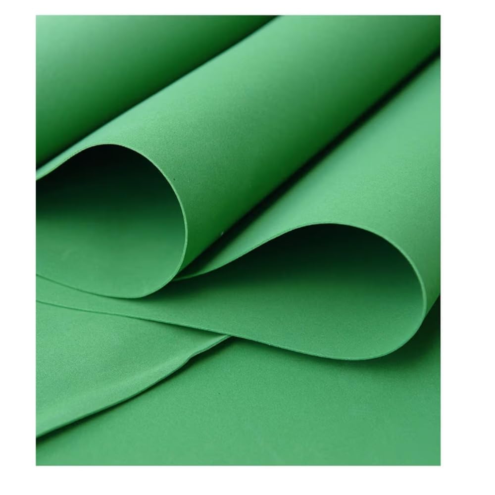 KUMUDAM Dark Green EVA Foam Sheets, 0.8mm Thickness, (25x25 cm) Size, Pack of 4, for Flower Making, DIY Art, Craft, School Projects, Decoration (Bright Green)-image-47