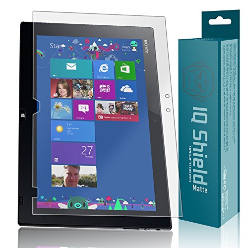 Iq Shield Matte Screen Protector Compatible With Sony Vaio Tap 11 (Svt11213Cxb, Tablet Only) Anti-Glare Anti-Bubble Film #TOP19