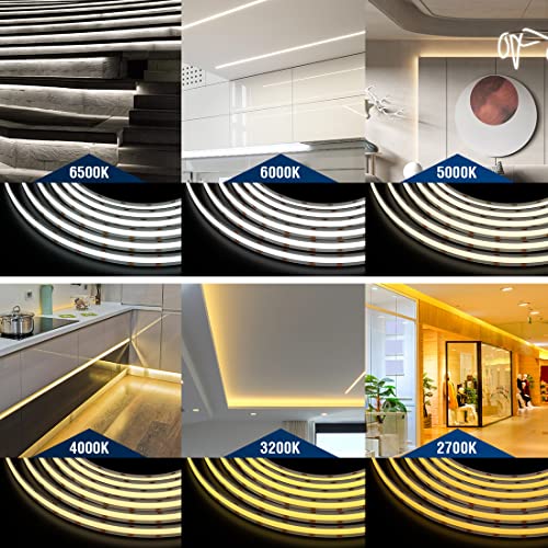 Tira LED COB CCT 32.8FT 640LED/m BTF-LIGHTING miniatura 3