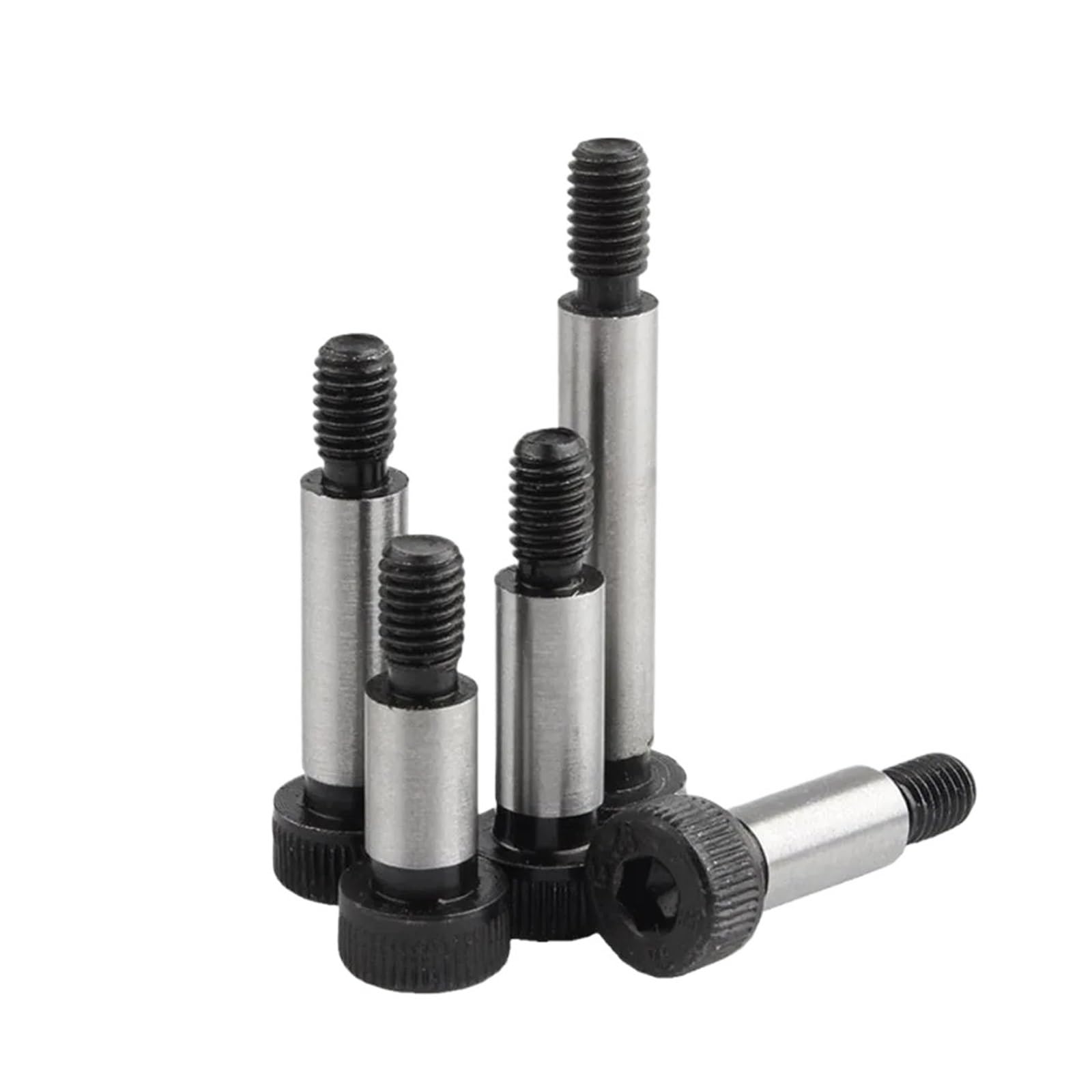 Tornillos Perno, Tornillos de Hombro M5-M10, diámetro de Hombro 6-12 mm, Cabeza Hueca Hexagonal, Pernos de Acero de aleación de Grado 12.9(80mm,M10 Shoulder dia12mm)