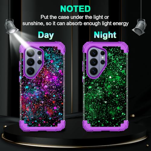 Coque Galaxy S26 Ultra phosphorescente triple couche antichoc Casetego - 2