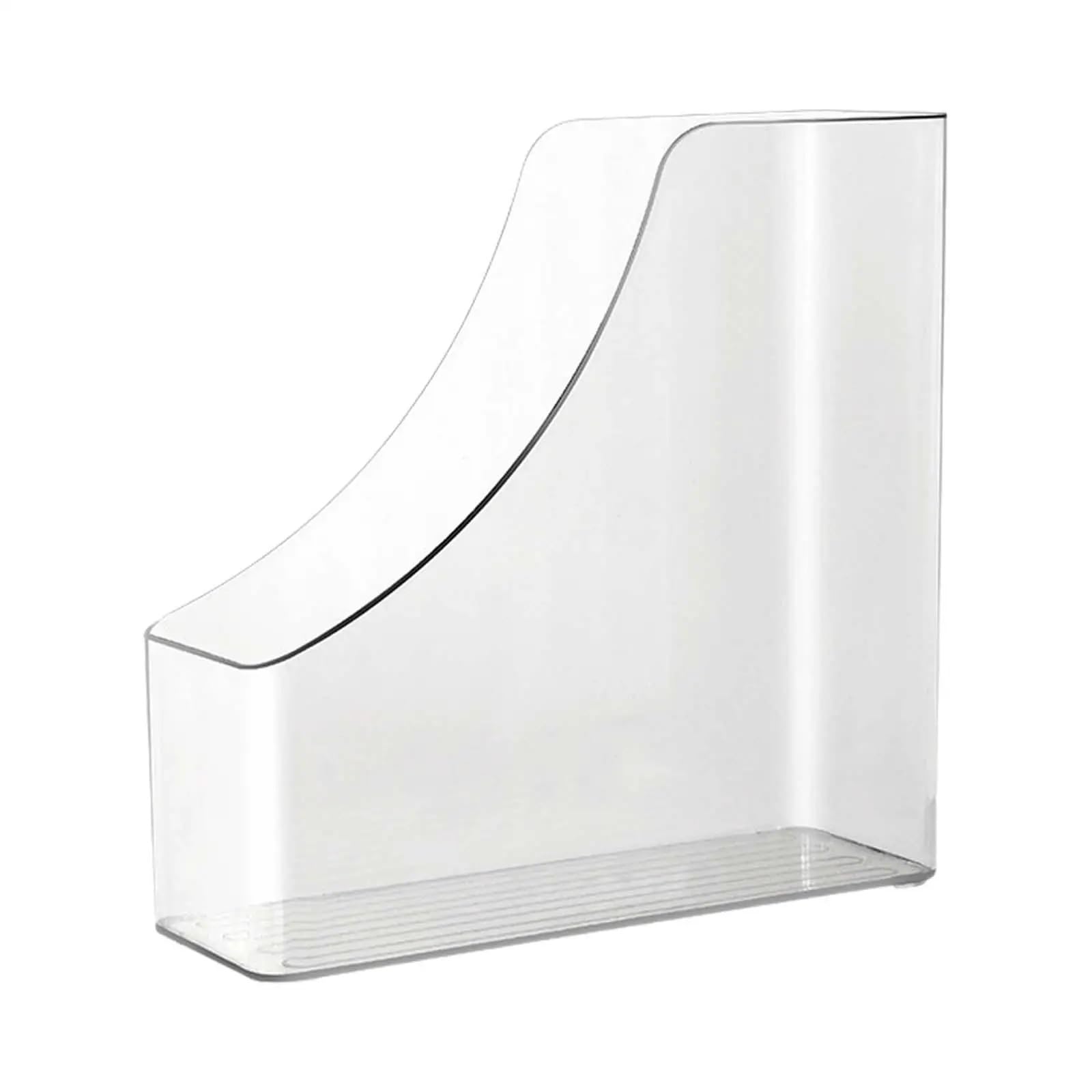 LOVSSU Newspaper Rack Magazine Holder Book Organizer Rack Folder Document Storage File For Home Desktop Work