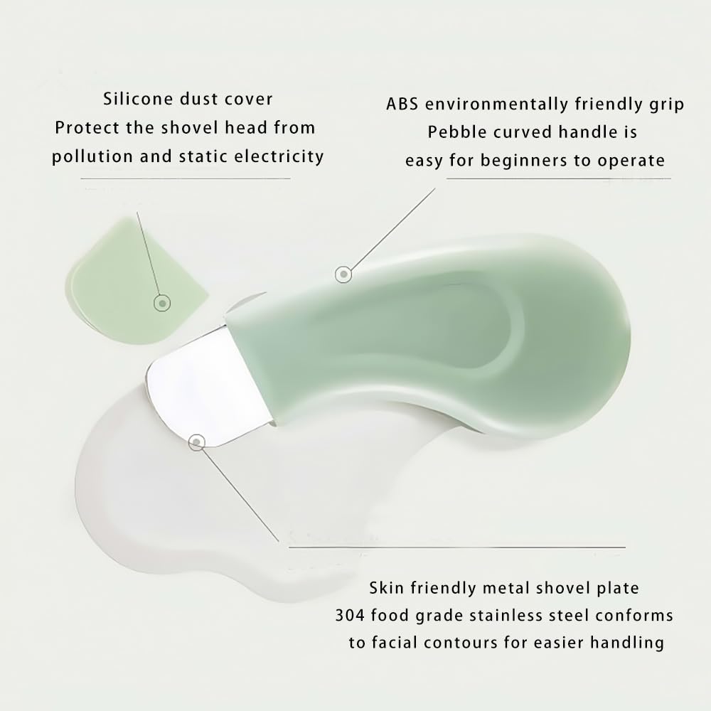 Herramientas Para Eliminar Puntos Negros Espátula para Limpieza Profunda de la Piel Herramienta de Limpieza de Poros de Silicona para Mujeres y Hombres